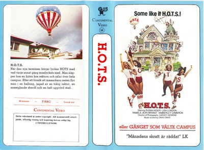 54 H.O.T.S. (VHS)klippt omslag
